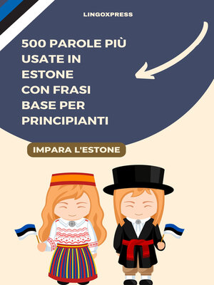 cover image of 500 Parole Più Usate in Estone con Frasi Base per Principianti